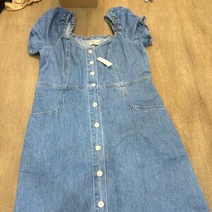 NWT Madewell denim dress size 4
